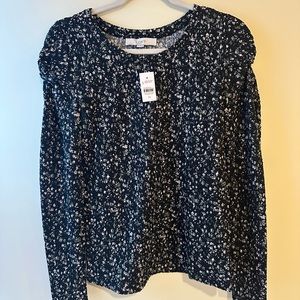LOFT Floral Top in XS